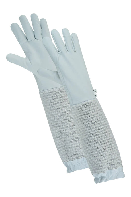 Oz Armour 3 Layer Mesh Ventilated Cow Hide Gloves UK OZ ARMOUR