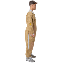 Carica l&#39;immagine nel visualizzatore di Gallery, Oz Armour Khaki Poly Cotton Beekeeping Suit With Round Brim Hat UK OZ ARMOUR
