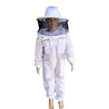 Laden Sie das Bild in den Galerie-Viewer, Oz Armour 3 Layer Beekeeping Suit for Kids With Round Hat Veil UK OZ ARMOUR

