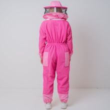 Afbeelding in Gallery-weergave laden, PINK OZ ARMOUR 3 Layer Mesh Ventilated Beekeeping Suit With Round Hat Veil OZ ARMOUR
