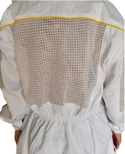 Laden Sie das Bild in den Galerie-Viewer, Oz Armour Poly Cotton Semi Ventilated Beekeeping Suit With Fencing Veil UK OZ ARMOUR
