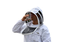 Laden Sie das Bild in den Galerie-Viewer, Oz Armour Pre Shrunk Poly Cotton Beekeeping Suit With Fencing Veil UK OZ ARMOUR

