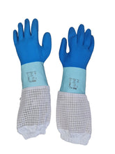 Load image into Gallery viewer, OZ ARMOUR RUBBER GLOVES WITH THREE LAYER MESH VENTILATION UK OZ ARMOUR
